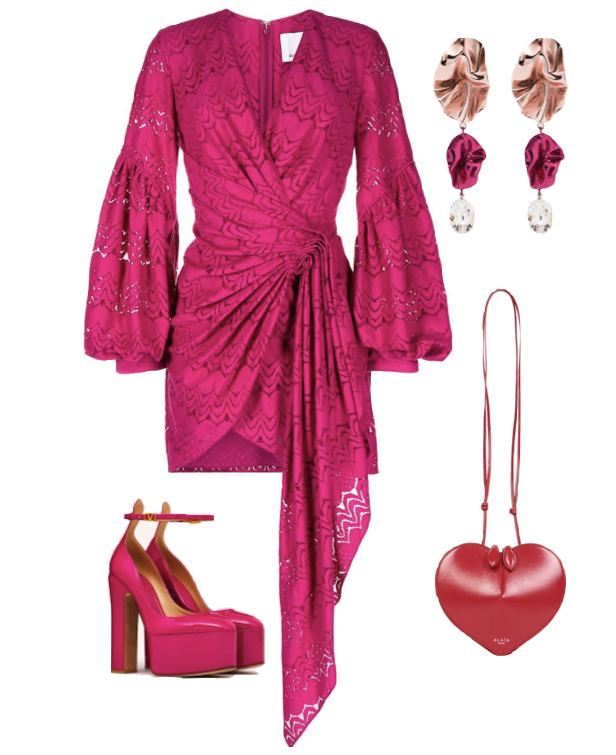 outfit rose saint Valentin